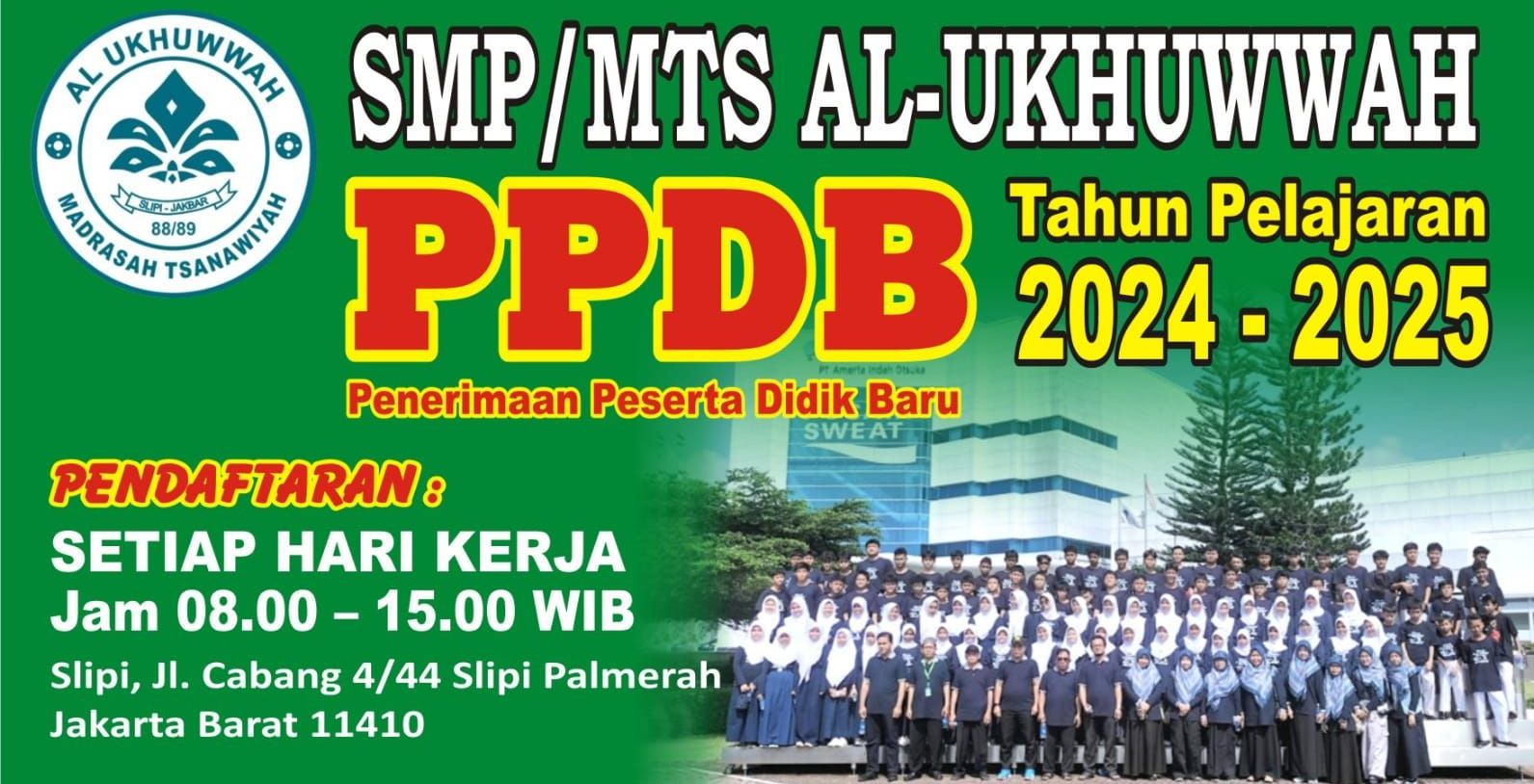 Pengumuman Peserta Didik Baru (ppdb) Mts Al-ukhuwwah Tahun Ajaran 2024 